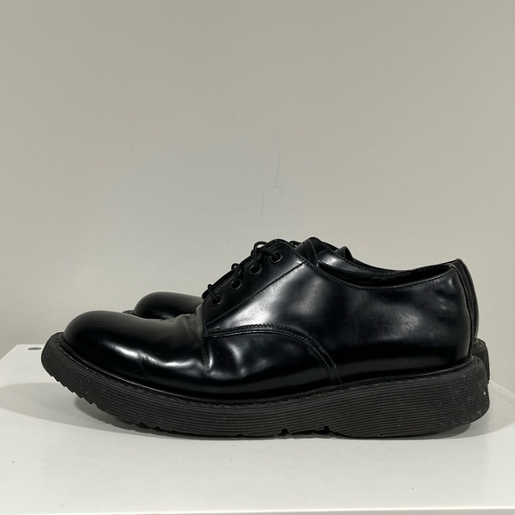 PRADA Leather Lace-up. Prada Size 7 Is Like USA Size 8-8.5 - Picture 1 of 9
